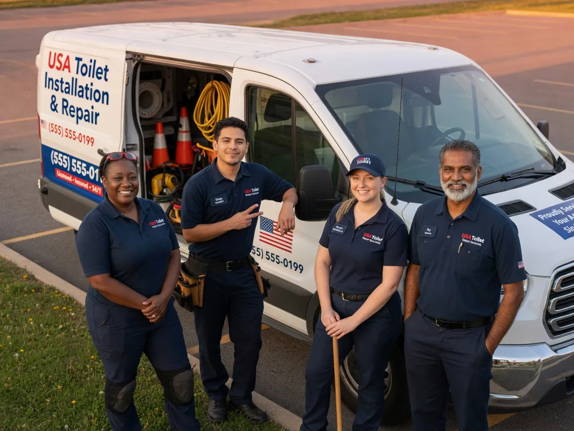 Toilet Installation company in Hills, IA