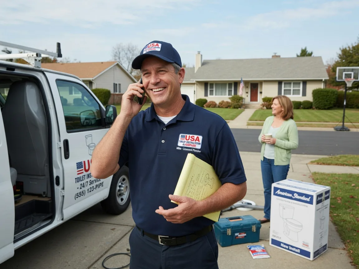 Toilet Installation Hills, IA FAQs